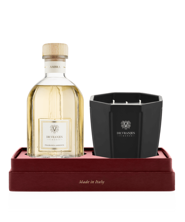 ПОДАРЪЧЕН КОМПЛЕКТ AMBRA  |  Ароматни свещи
