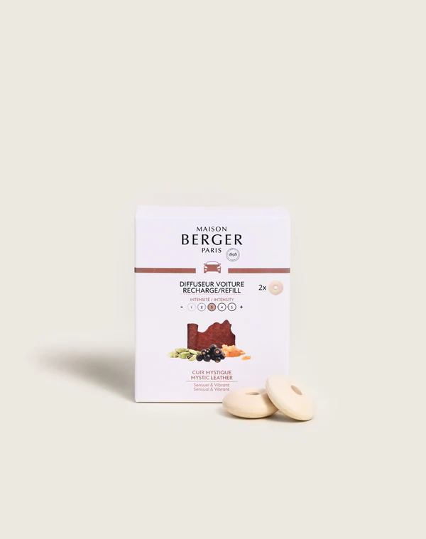 ПЪЛНИТЕЛ ЗА АВТОМОБИЛ MYSTIC LEATHER  |  Ароматизатори за автомобил